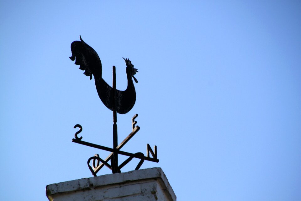Wind direction show tower tap wind direction indicator