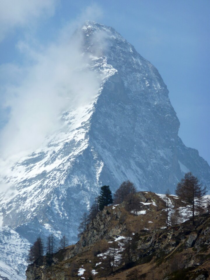 Zermatt massif switzerland