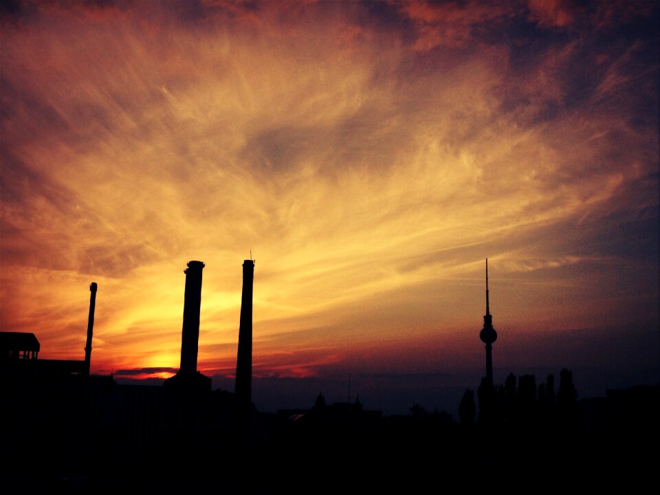 Building germany skyline photo