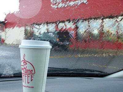 Rain cup morning
