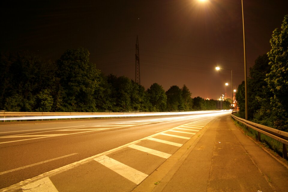 Asphalt tar road markings