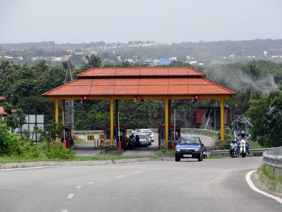 Tax check toll gate city