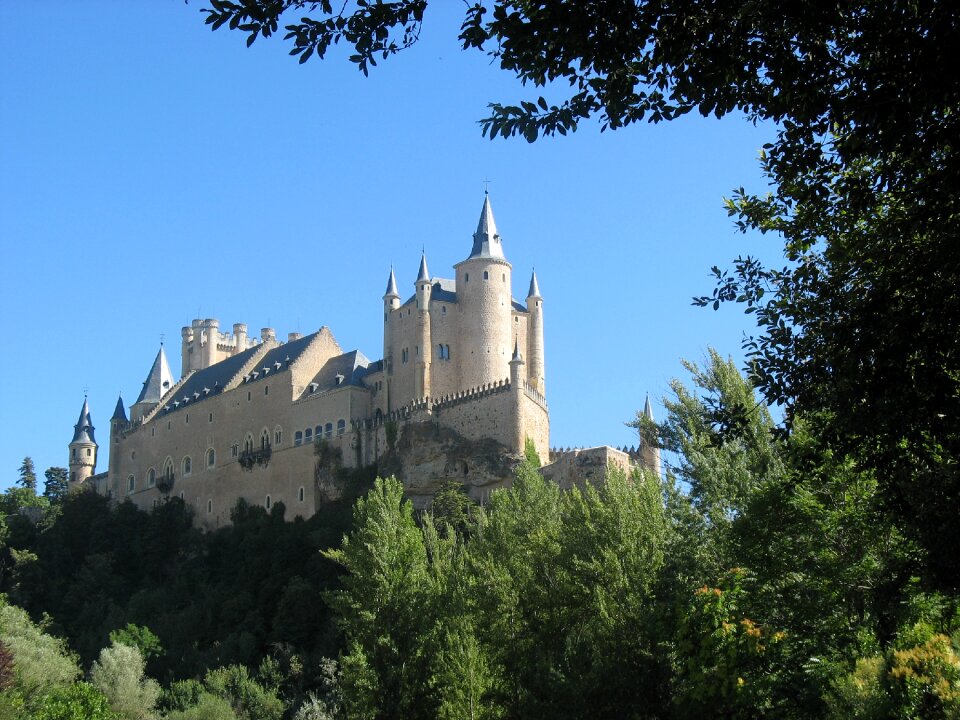 Spain castillo segovia alcazar