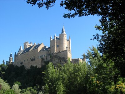 Spain castillo segovia alcazar photo
