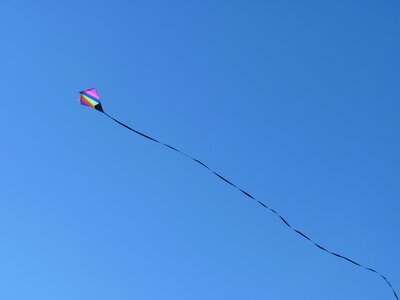 Kites rise flying autumn photo