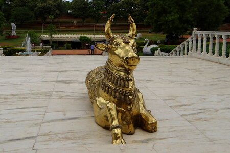 Celestial carrier temple india
