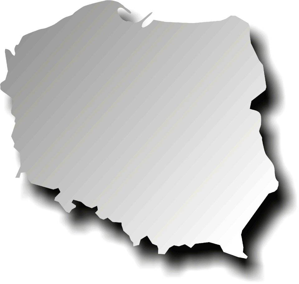 The outline of the outline country