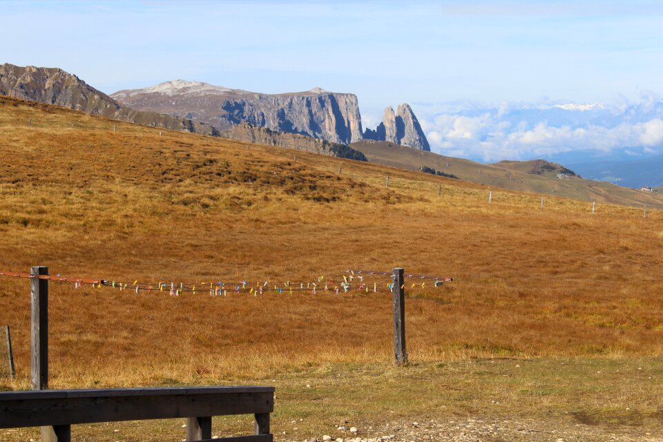 Alpine panorama south tyrol