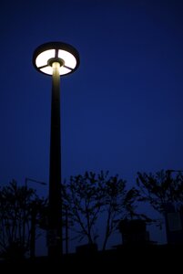 Street lights night lighting photo