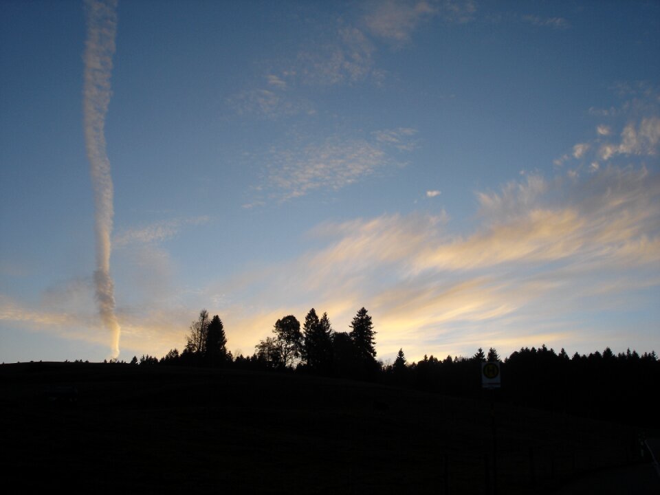 Sunset abendstimmung rest