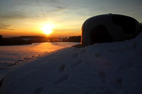 Snow mountains bunker