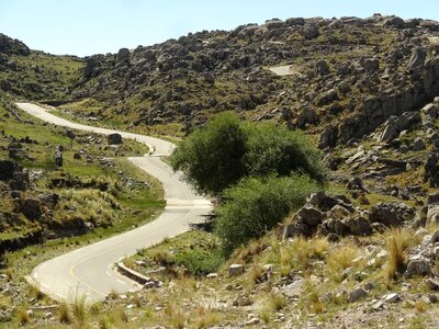 Argentina transport route