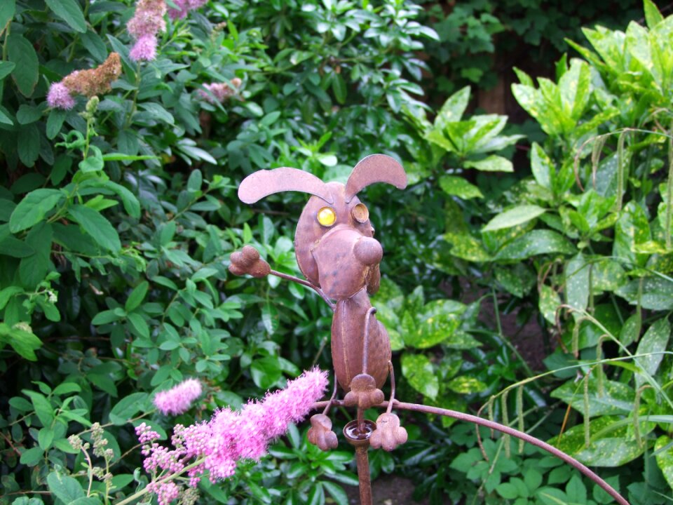 Decoration garden green metal