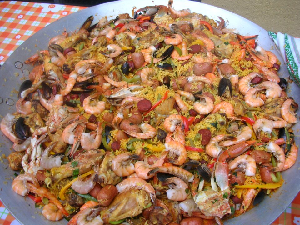 Paella food nutrition