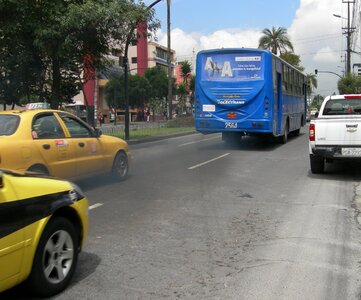 Quito ecuador public transportation photo