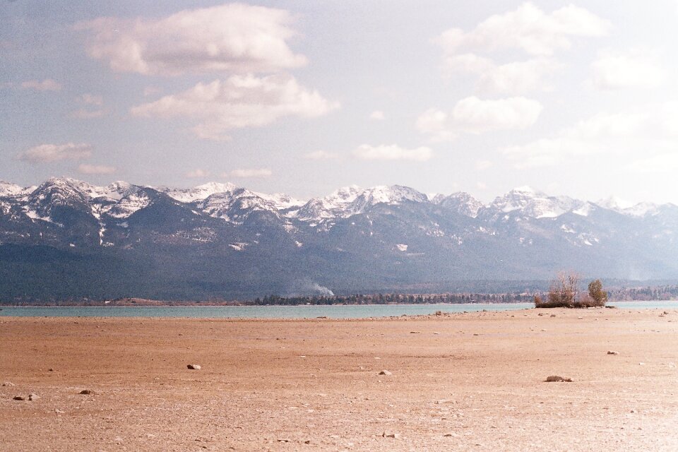 Mountains lake landscape