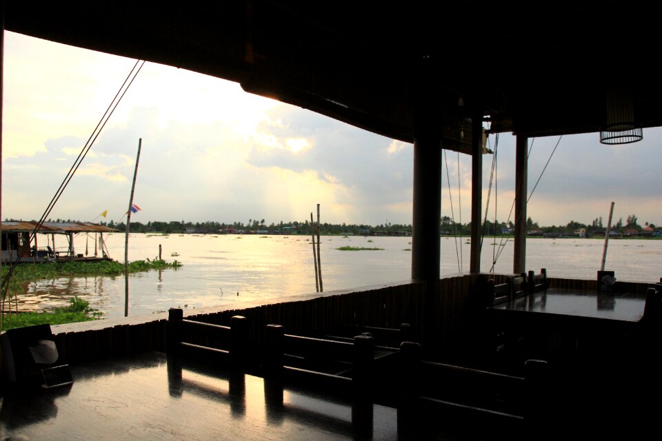 Sunset bangkok outdoors