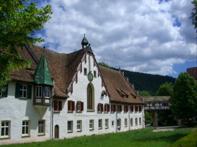 Monastery fachwerkhaus blaubeuren