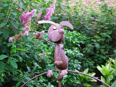 Decoration garden green metal