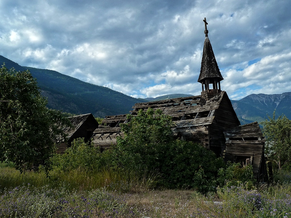 Ruin landscape nature