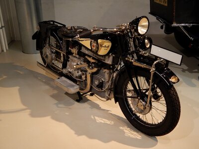 Motorcycle old motorcycle the vehicle