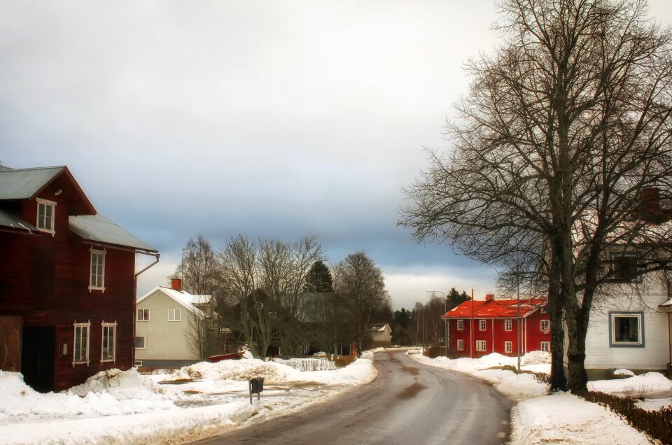 Town houses homes photo