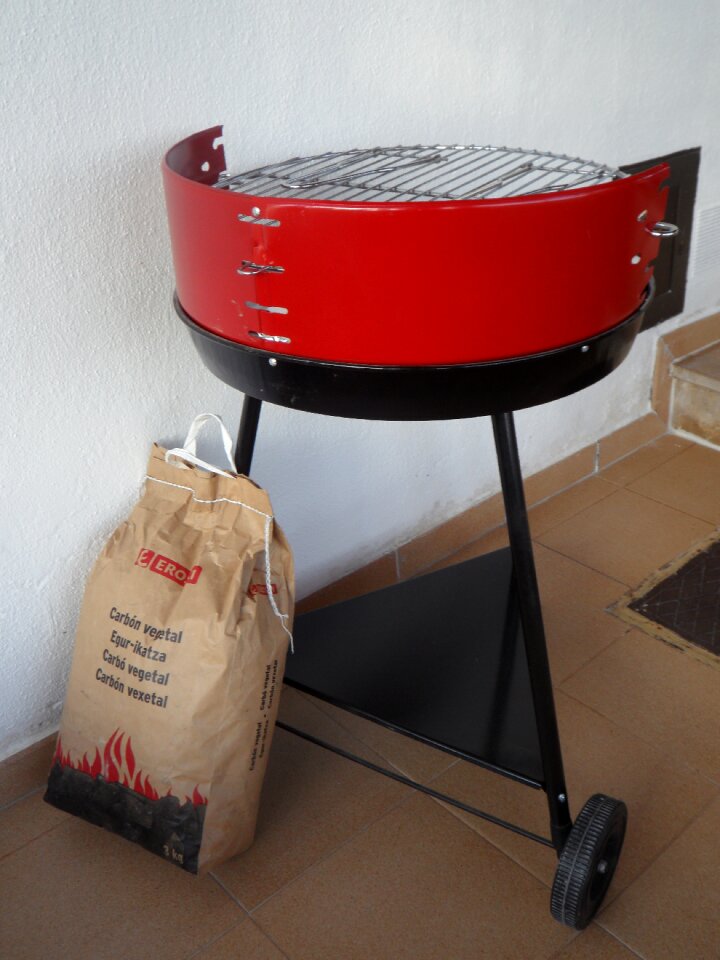 Summer eat grill sausage