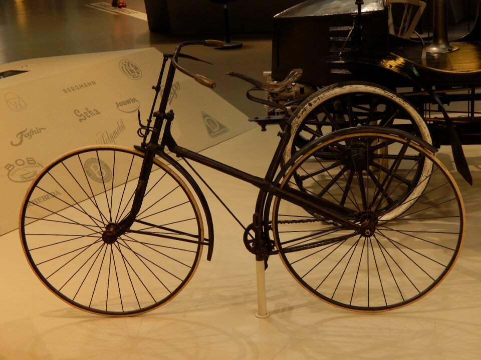 Bike the vehicle the museum