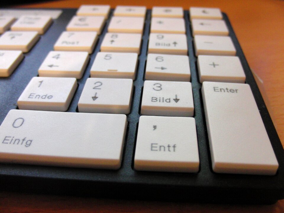 Computer input computer keyboard