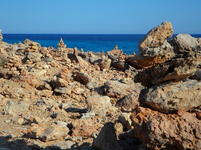 Stone turrets stone towers balance photo