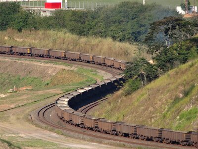 Wagons ore itabira