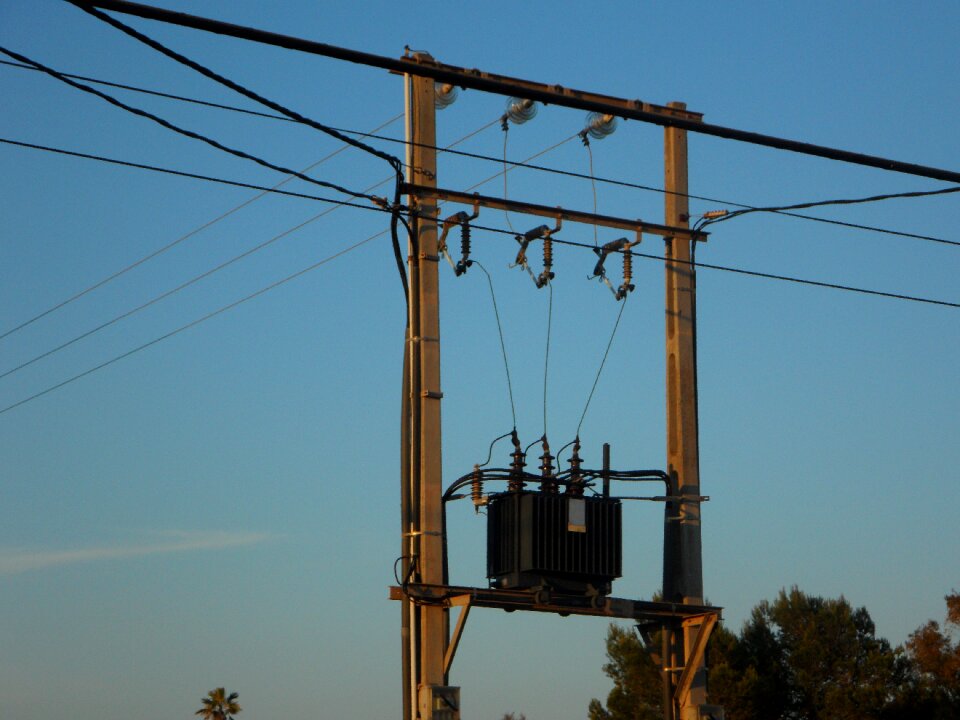 Power line electricity power supply