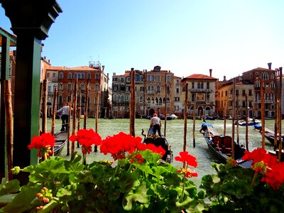 Gondola's canal photo