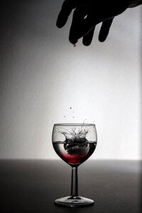 Icecube hand glass