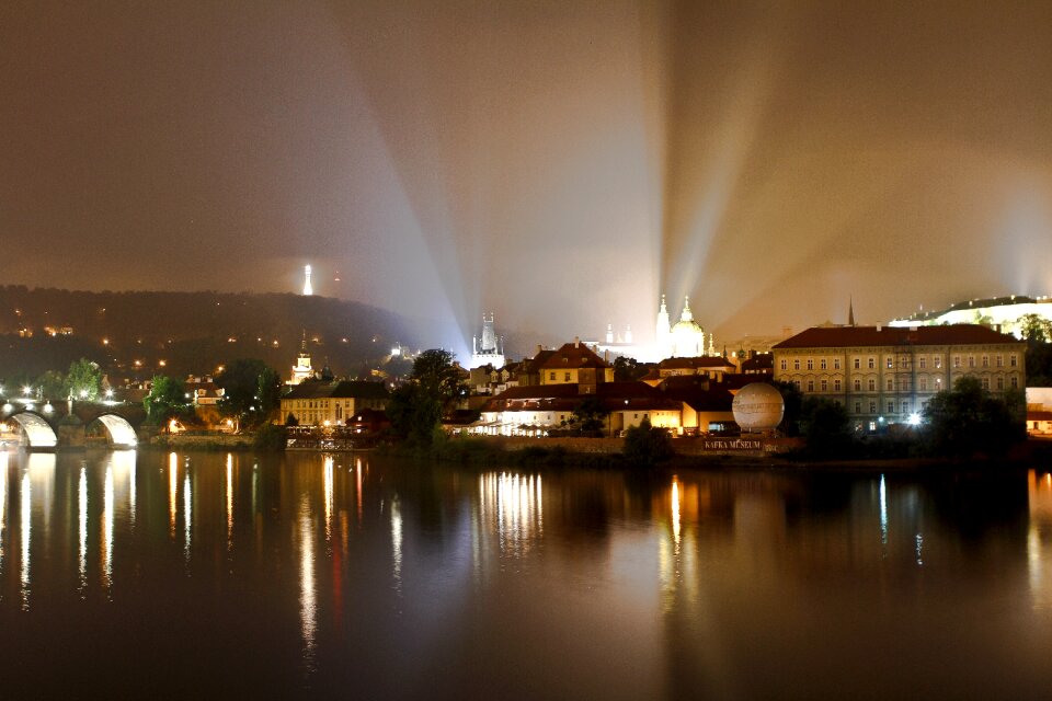 Historic center czech republic river
