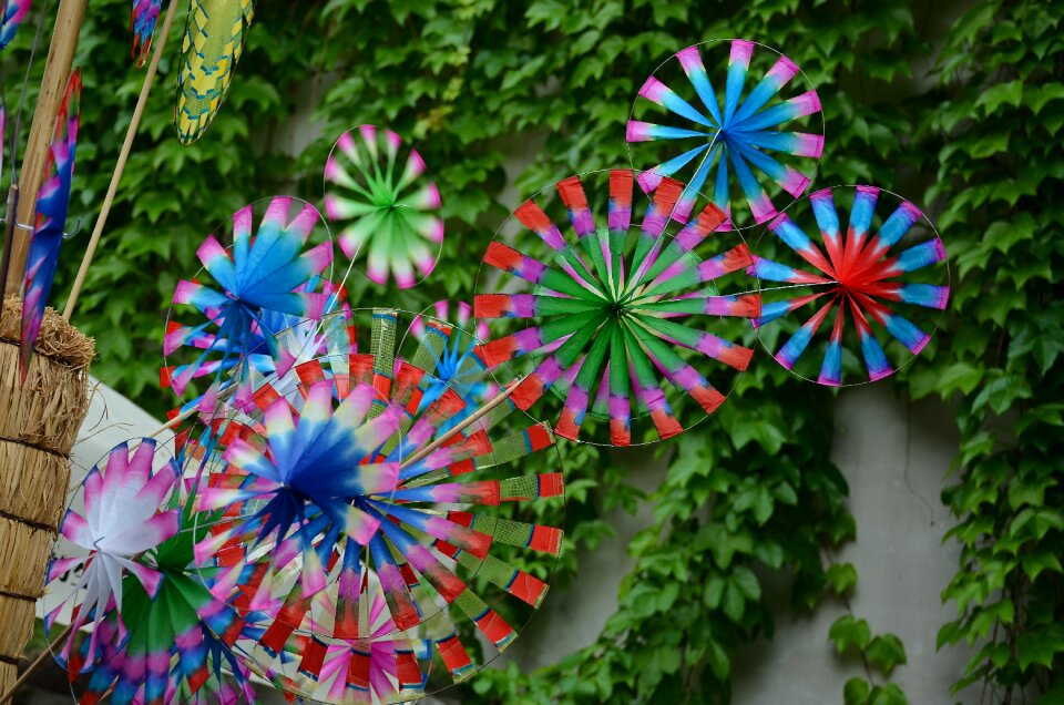 Windmill toys color