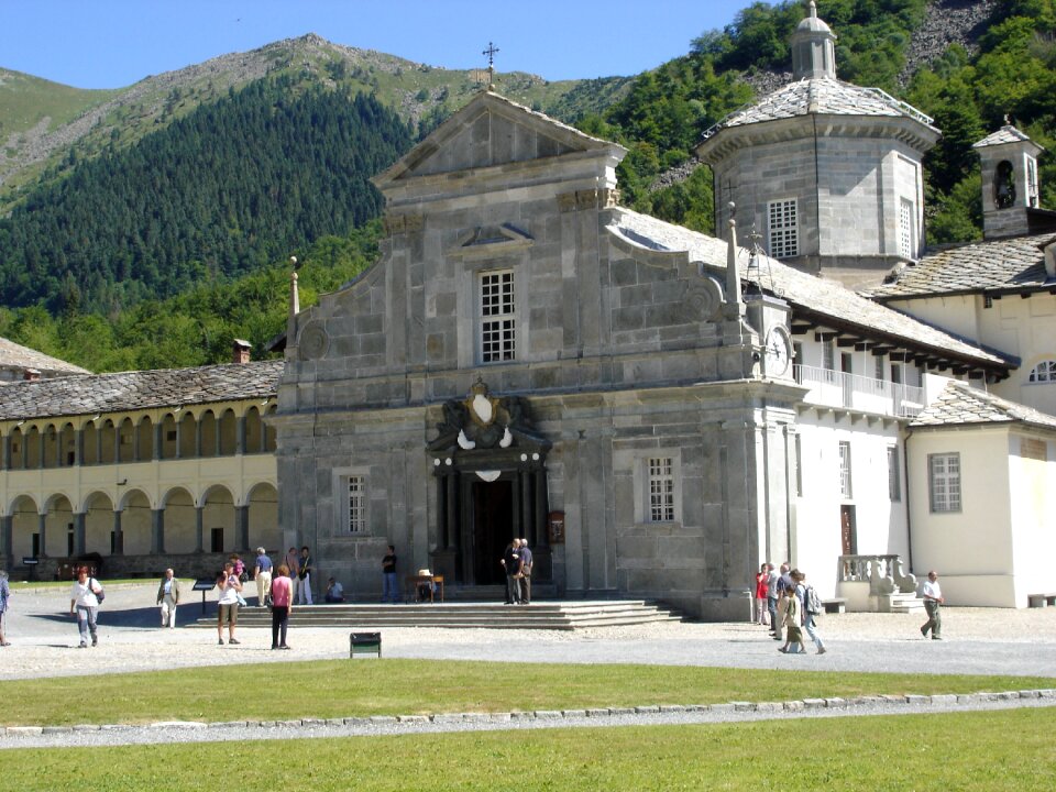 Italy oropa sanctuaries