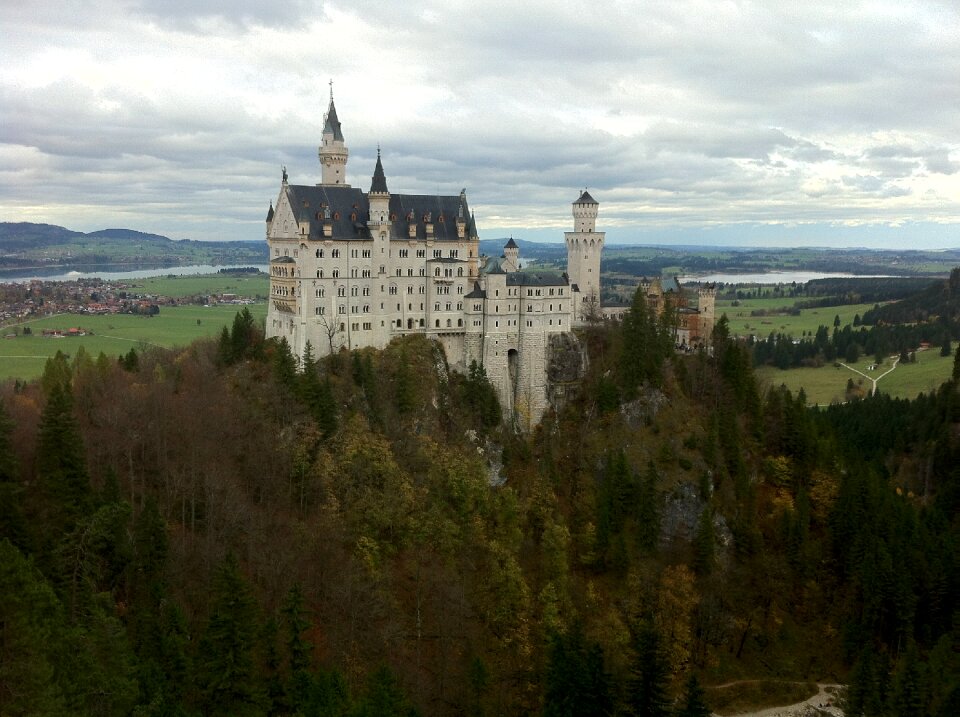 Neuschwanstein landscape views