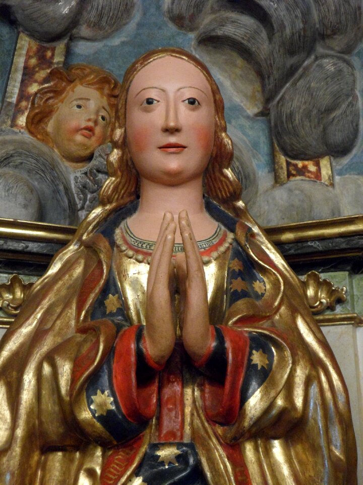 Christianity figure statue