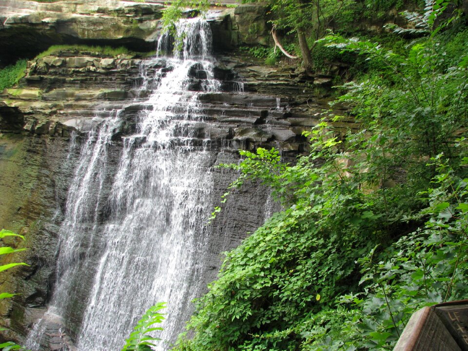 Waterfall green waterfall