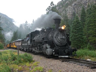 Railway locomotive photo