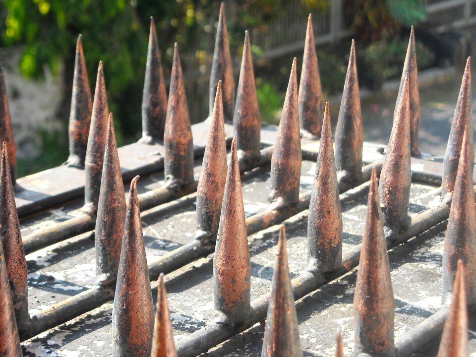 Iron a safety fence