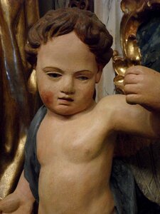 Face angel figure figure