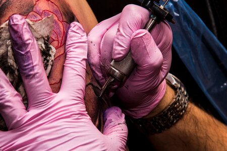 Tattoo tattooing shoulder
