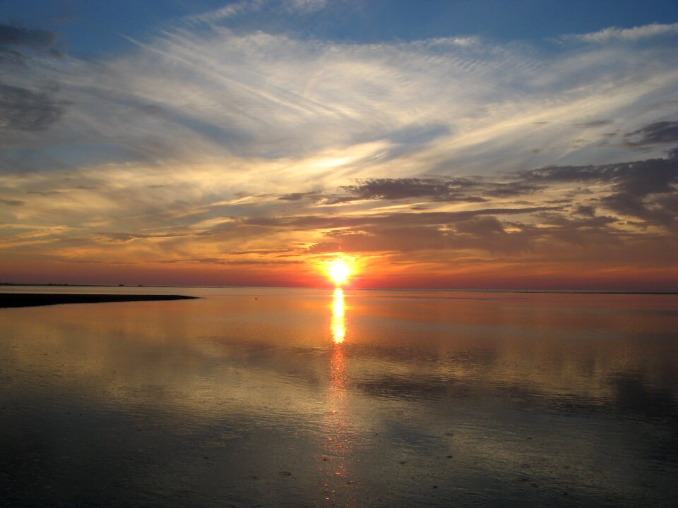 Romantic summer sun