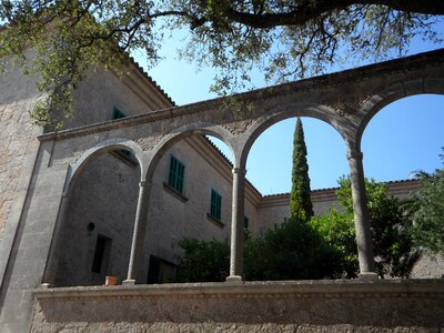 Garden monastery monastery garden photo