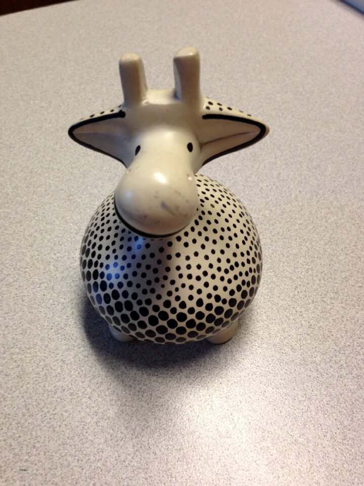 Happy sculpture souvenir