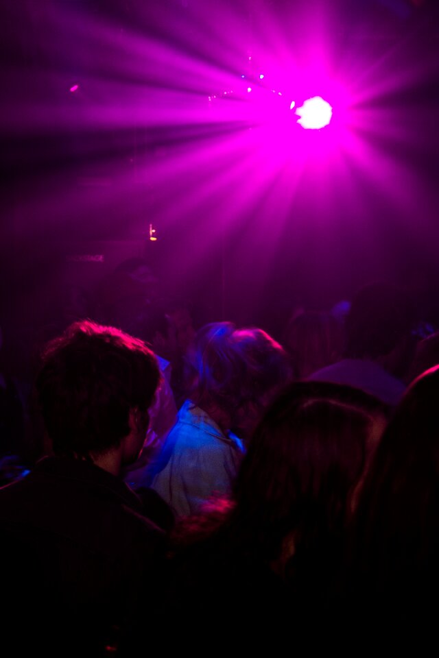 Dancing going out disco