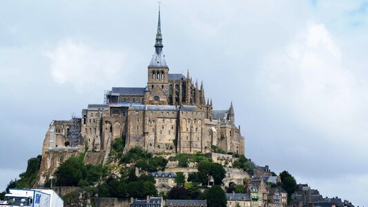 Monastery gothic church photo