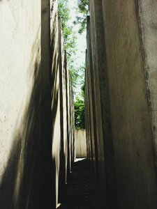 Jewish museum stones walls photo